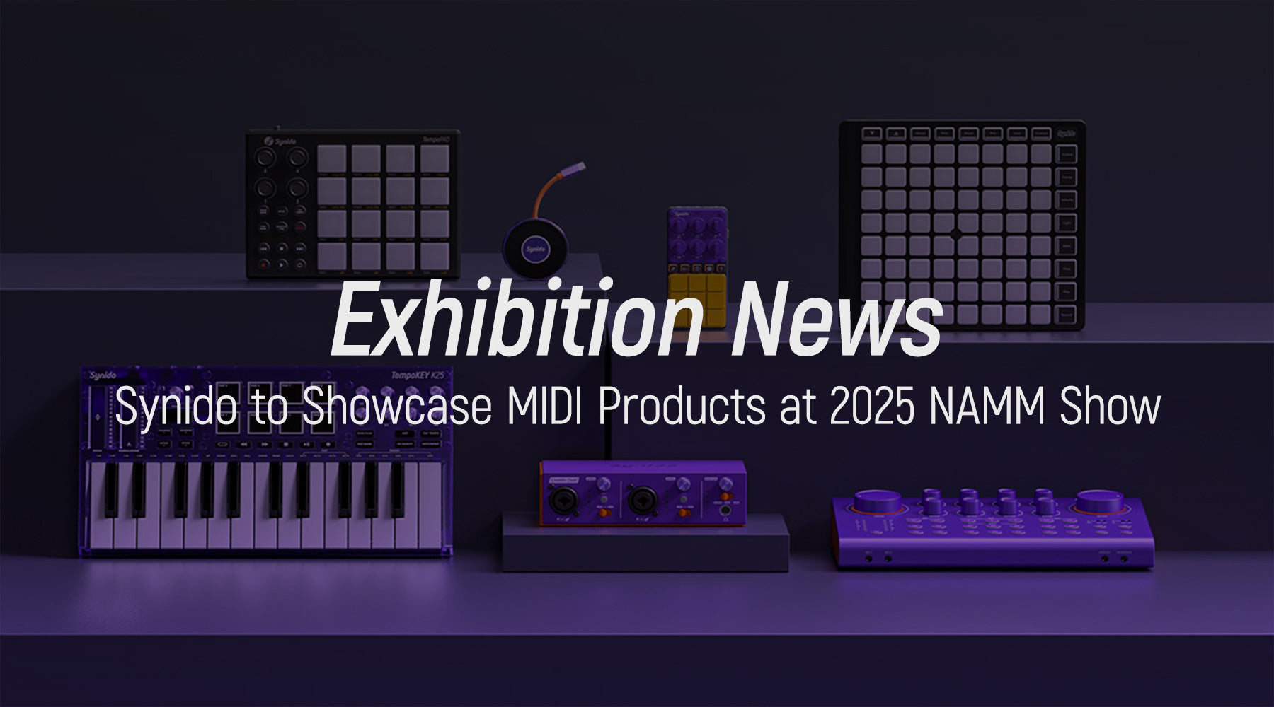 Synido to Showcase Innovative MIDI Products at the 2025 NAMM Show