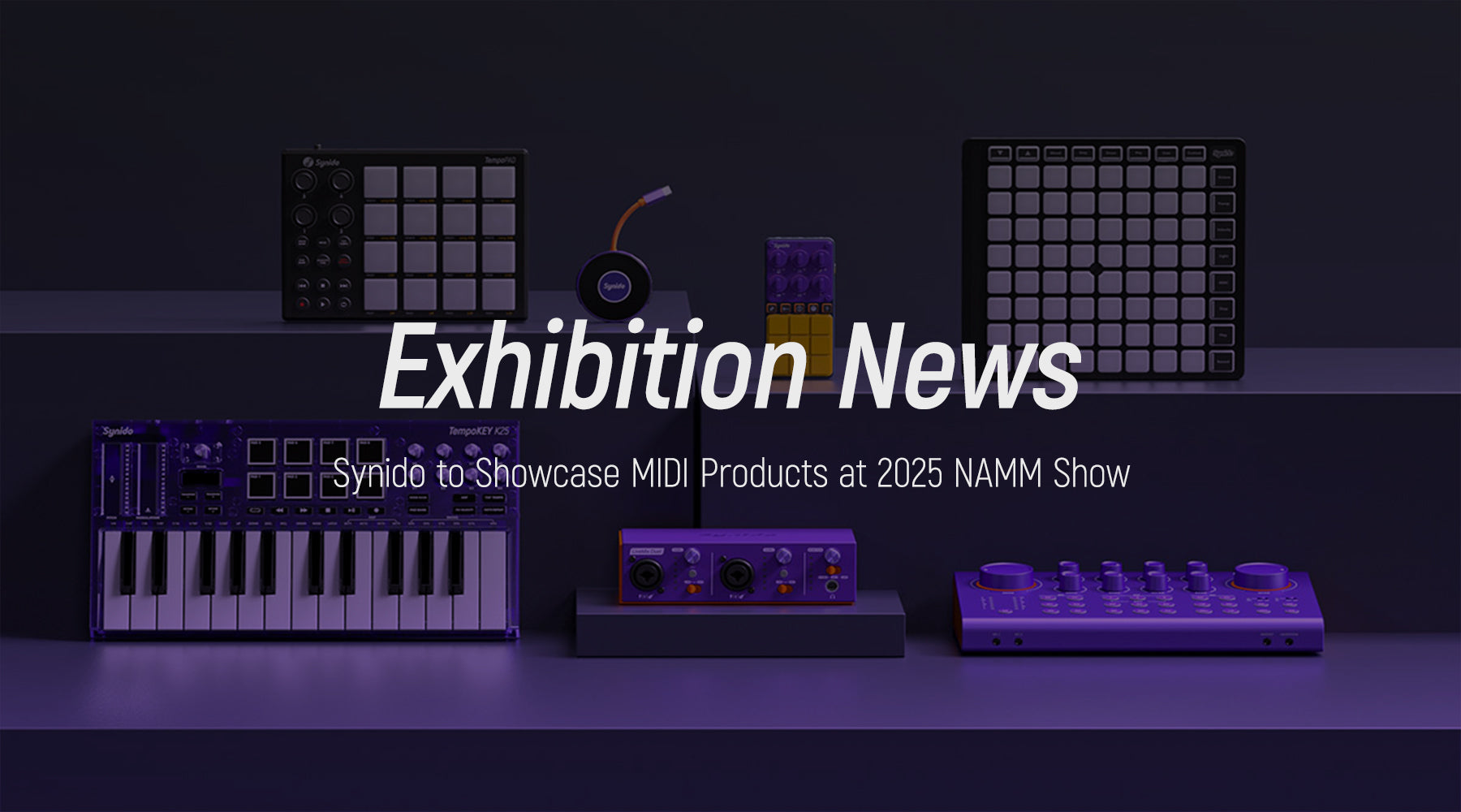 Synido to Showcase Innovative MIDI Products at the 2025 NAMM Show