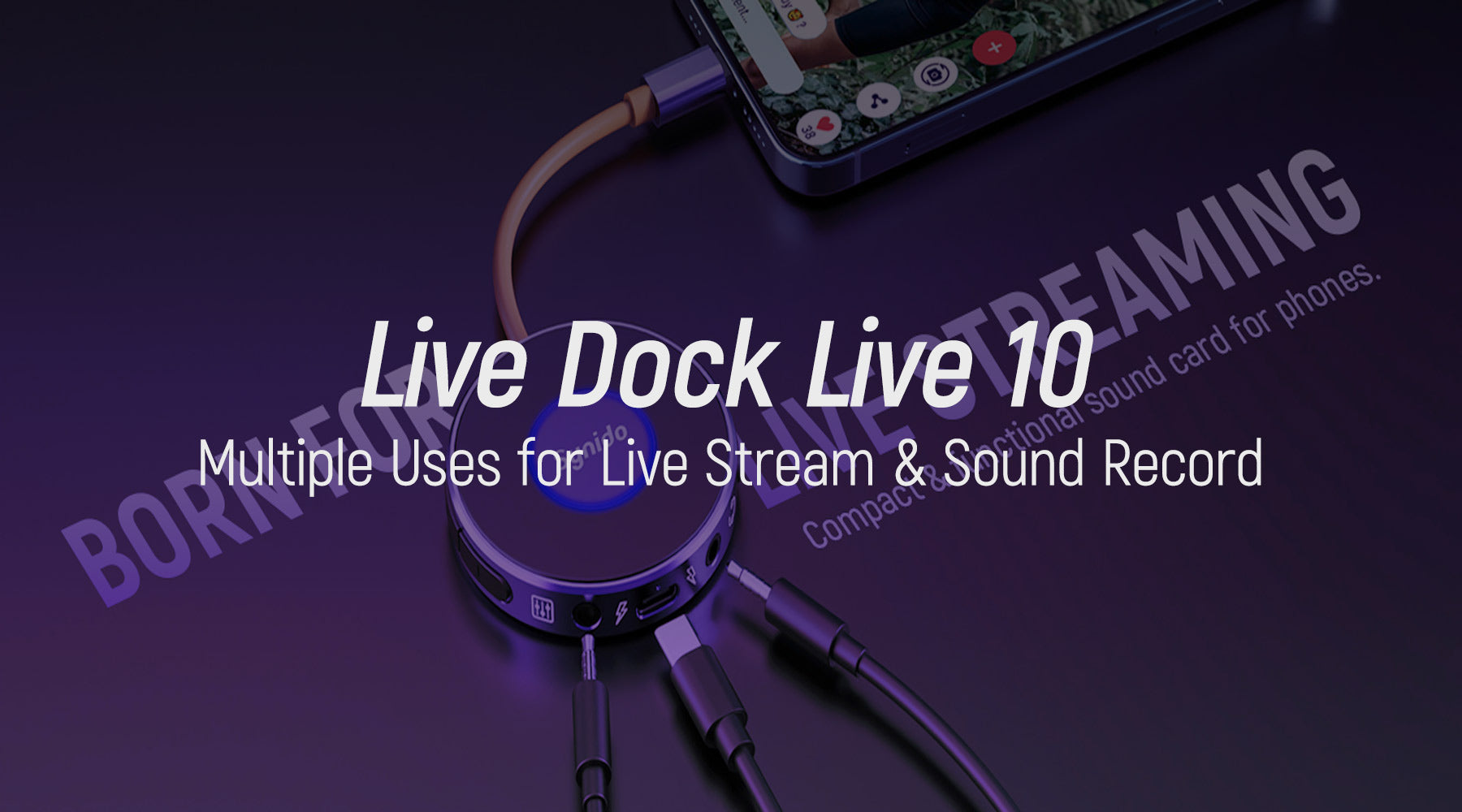 Introducing the Synido Live Dock Live 10: Your Ultimate Recording Companion