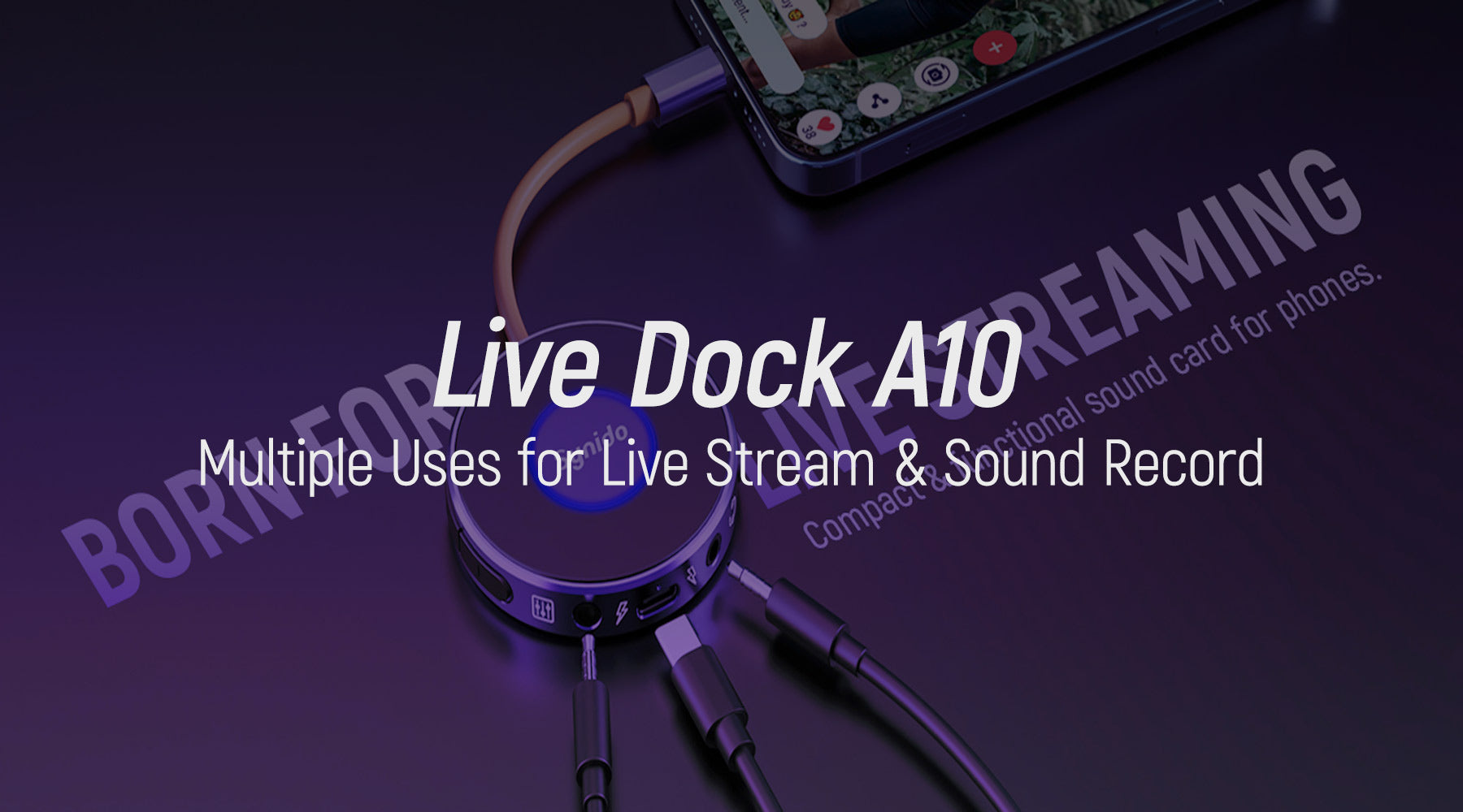 Introducing the Synido Live Dock Live 10: Your Ultimate Recording Companion